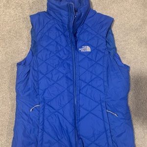 The North Face Blue Puffer Vest, Size M